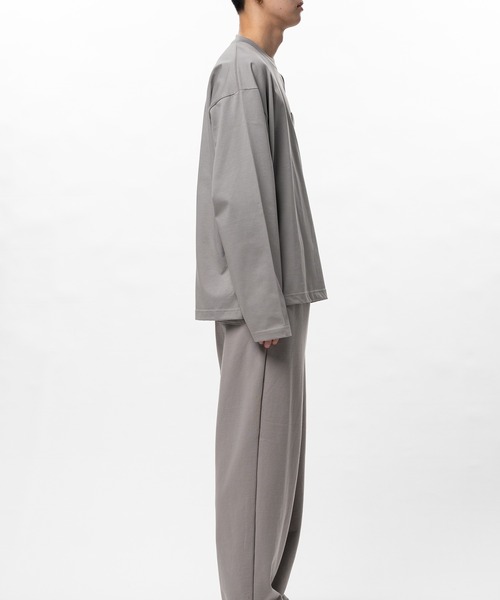 In・stru(men-tal).（インストルメンタル）の「Heavy Weight Jersey Pocket Long-sleeve T-shirt（Tシャツ/カットソー・メンズ・ダークグレー/ホワイト/ブラック・44/48/46）」の14枚目の写真