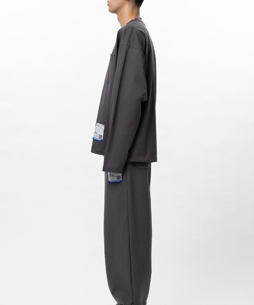In・stru(men-tal).（インストルメンタル）の「Heavy Weight Jersey Pocket Long-sleeve T-shirt（Tシャツ/カットソー・メンズ・ダークグレー/ホワイト/ブラック・44/48/46）」の20枚目の写真