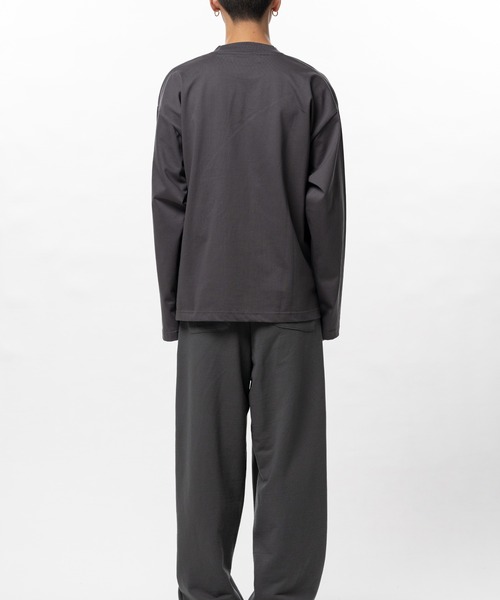 In・stru(men-tal).（インストルメンタル）の「Heavy Weight Jersey Pocket Long-sleeve T-shirt（Tシャツ/カットソー・メンズ・ダークグレー/ホワイト/ブラック・44/48/46）」の21枚目の写真