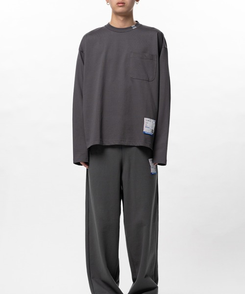 In・stru(men-tal).（インストルメンタル）の「Heavy Weight Jersey Pocket Long-sleeve T-shirt（Tシャツ/カットソー・メンズ・ダークグレー/ホワイト/ブラック・44/48/46）」の19枚目の写真