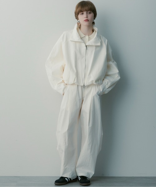 SERENO(セレーノ)の「コットンナイロン バルーンジャケット(その他アウター・レディース・ホワイト・M/S/L)」の18枚目の写真
