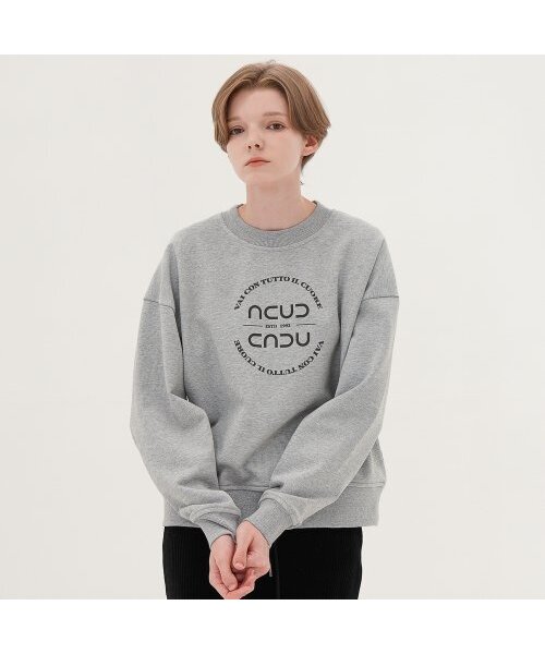 ACUD(アクド)の「Circle Logo Sweatshirt _Grey(スウェット・レディース・グレー・FREE)」の1枚目の写真