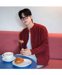 MINDBRIDGE（マインドブリッジ）の「[ON][COMFY]ウール混合ラウンドネックセミオーバーフィットカーディガン - 5カラー（カーディガン/ボレロ）」