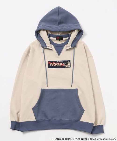STRANGER THINGS】コラボ配色パーカー（パーカー）｜niko and