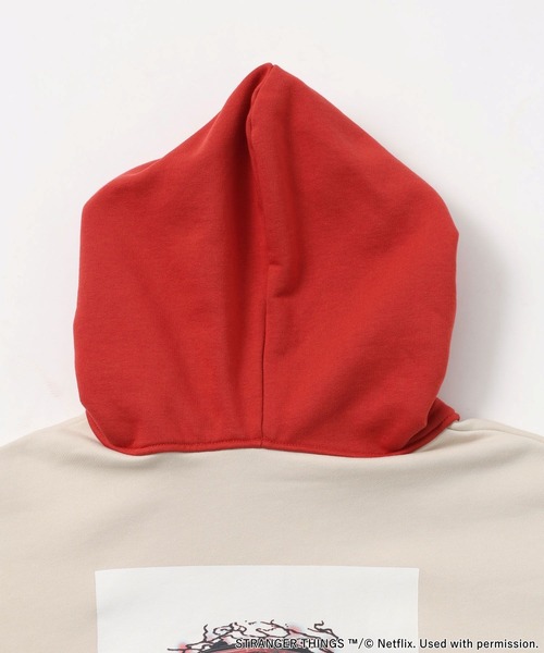 STRANGER THINGS】コラボ配色パーカー（パーカー）｜niko and