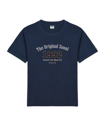 1992 SIGNATURE T-SHIRT [NAVY]