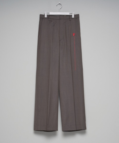 MASU（エムエーエスユー）の「【M A S U】RED ANGEL WIDE TROUSERS（その他パンツ・メンズ・ブラック/ダークグレー・44/46/48）」の2枚目の写真