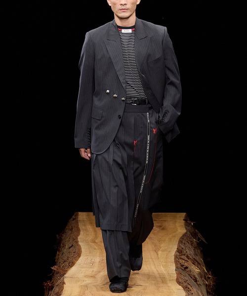 MASU（エムエーエスユー）の「【M A S U】RED ANGEL WIDE TROUSERS（その他パンツ・メンズ・ブラック/ダークグレー・44/46/48）」の3枚目の写真