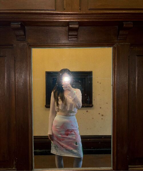NUUANU（ヌアヌ）の「Rose Skirt_Pink（スカート・レディース・その他・3/2/1）」の2枚目の写真
