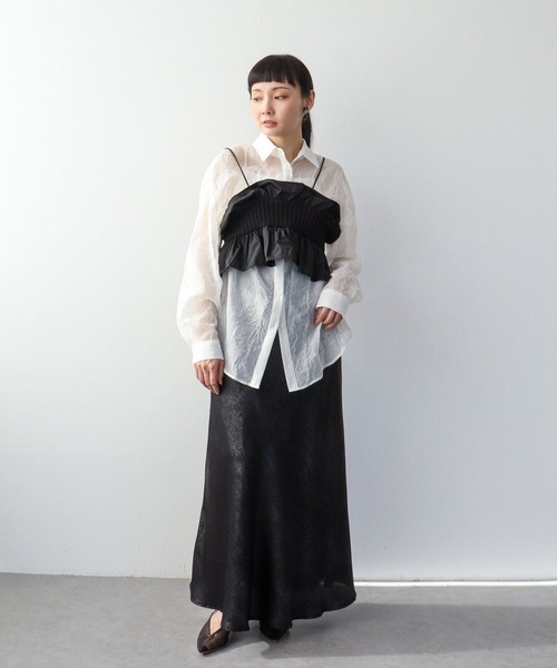 シンプルロングスカート