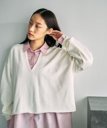 LEPSIM | 深スリットプルオーバー 639513(Tシャツ/カットソー)