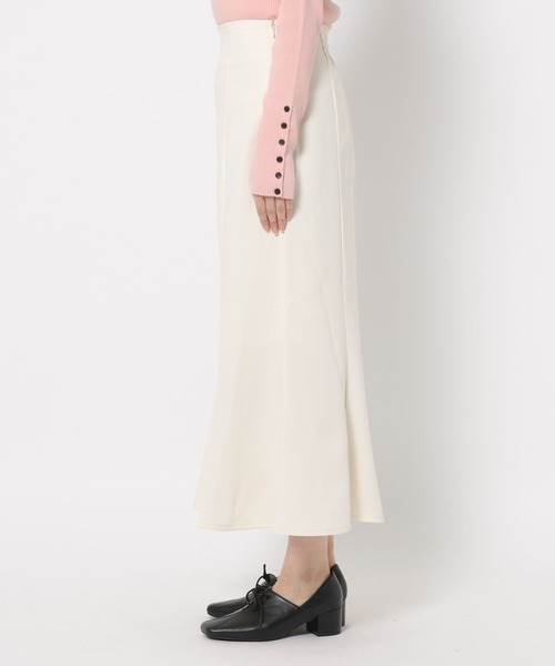 mysty woman（ミスティウーマン）の「ビシルエットマーメイドスカート2 644125（スカート・レディース・ブラック/アイボリー・FREE）」の19枚目の写真