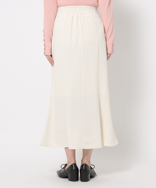 mysty woman（ミスティウーマン）の「ビシルエットマーメイドスカート2 644125（スカート・レディース・ブラック/アイボリー・FREE）」の20枚目の写真