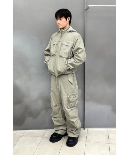 INSILENCE(インサイロンス)の「ピグメントユーティリティジャンパー GREY BEIGE(その他アウター・レディース・その他・M/S)」の6枚目の写真