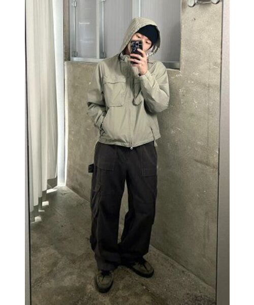 INSILENCE(インサイロンス)の「ピグメントユーティリティジャンパー GREY BEIGE(その他アウター・レディース・その他・M/S)」の8枚目の写真