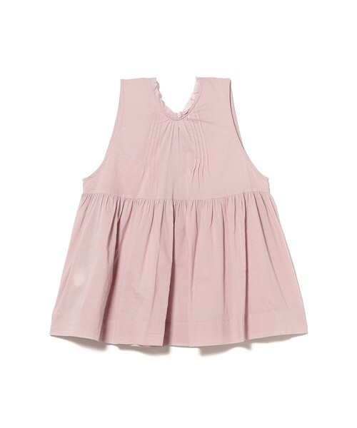 BEAMS BOY（ビームスボーイ）の「コットン ギャザー ノースリーブ（シャツ/ブラウス・レディース・オフホワイト/ネイビー/レッド系その他2・2/1）」の12枚目の写真