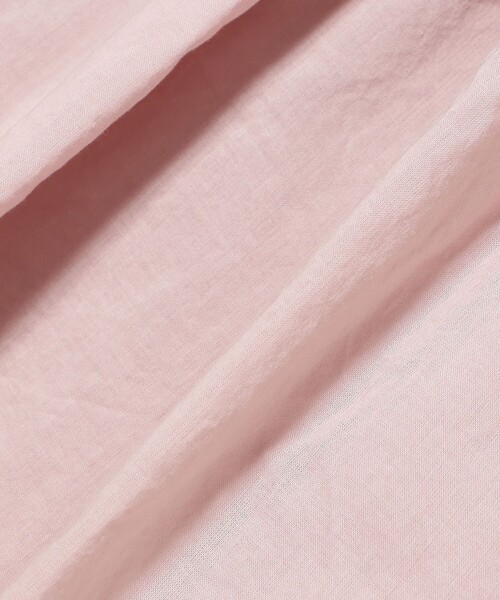 BEAMS BOY（ビームスボーイ）の「コットン ギャザー ノースリーブ（シャツ/ブラウス・レディース・オフホワイト/ネイビー/レッド系その他2・2/1）」の16枚目の写真