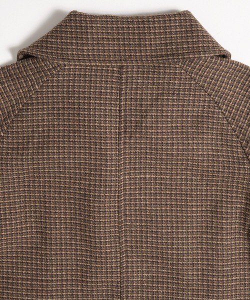 MUHET(ミュエータ)の「belted short trench jacket / ベルト付きショートトレンチジャケット(トレンチコート・レディース・ブラック/ブラウン系その他/ブラウン・SMALL/MEDIUM/LARGE)」の7枚目の写真