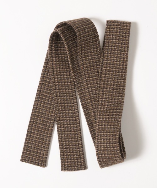 MUHET(ミュエータ)の「belted short trench jacket / ベルト付きショートトレンチジャケット(トレンチコート・レディース・ブラック/ブラウン系その他/ブラウン・SMALL/MEDIUM/LARGE)」の4枚目の写真