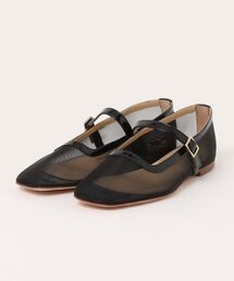 Fabio Rusconi（ファビオルスコーニ）の「【FABIO RUSCONI/ファビオルスコーニ】メッシュストラップパンプス（パンプス）」