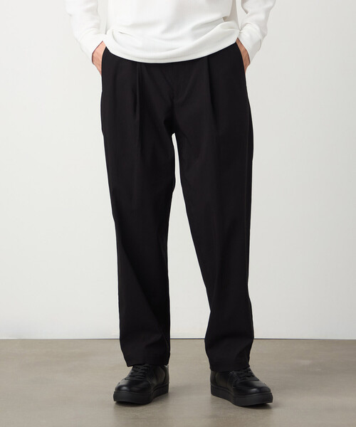 COMME CA ISM(コムサイズム)の「【スマートベーシックパンツ】ハイテンションツイル ワイドテーパードパンツ(その他パンツ・メンズ・ホワイト/ベージュ/ネイビー/ブラック・LARGE/MEDIUM/SMALL)」の12枚目の写真