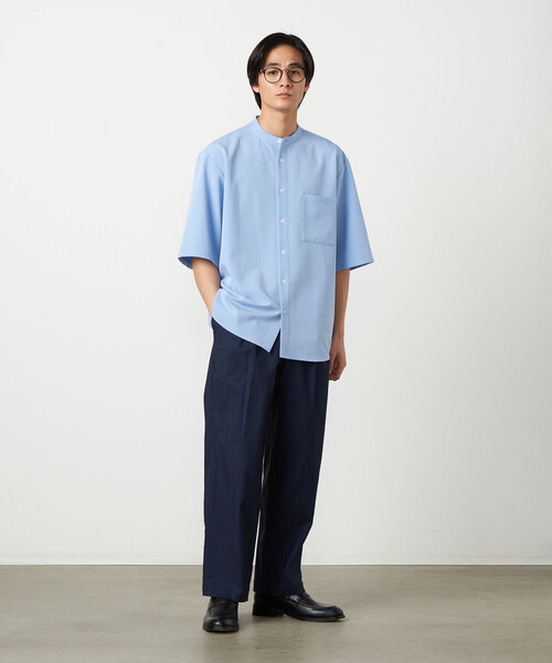 COMME CA ISM(コムサイズム)の「【スマートベーシックパンツ】ハイテンションツイル ワイドテーパードパンツ(その他パンツ・メンズ・ホワイト/ベージュ/ネイビー/ブラック・LARGE/MEDIUM/SMALL)」の14枚目の写真