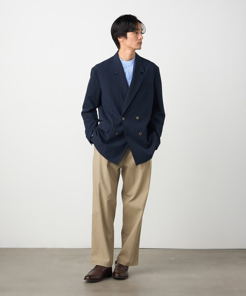 COMME CA ISM(コムサイズム)の「【スマートベーシックパンツ】ハイテンションツイル ワイドテーパードパンツ(その他パンツ・メンズ・ホワイト/ベージュ/ネイビー/ブラック・LARGE/MEDIUM/SMALL)」の18枚目の写真