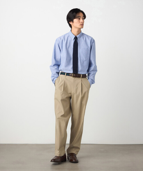 COMME CA ISM(コムサイズム)の「【スマートベーシックパンツ】ハイテンションツイル ワイドテーパードパンツ(その他パンツ・メンズ・ホワイト/ベージュ/ネイビー/ブラック・LARGE/MEDIUM/SMALL)」の20枚目の写真