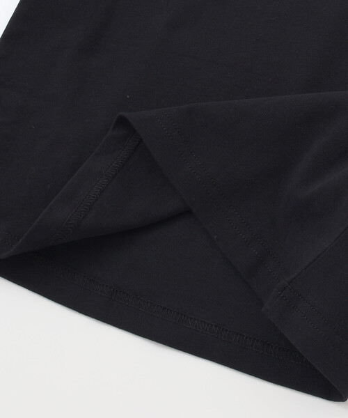 WASK(ワスク)の「アシンメトリー重ね着風BIGミニ裏毛&ロングTシャツセット(Tシャツ/カットソー・キッズ・グレー/ブルー・150cm/160cm)」の13枚目の写真