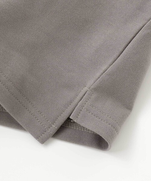 WASK(ワスク)の「アシンメトリー重ね着風BIGミニ裏毛&ロングTシャツセット(Tシャツ/カットソー・キッズ・グレー/ブルー・150cm/160cm)」の19枚目の写真