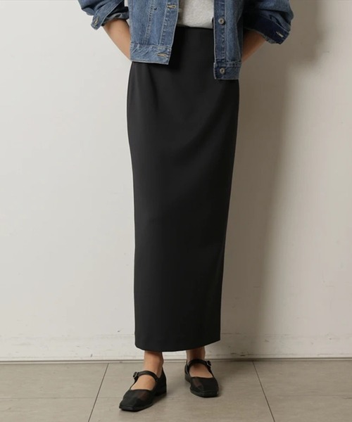 CADUNE(カデュネ)の「ダブルクロスタイトスカート(スカート・レディース・グレー/ブラック/ネイビー・34/36/38)」の7枚目の写真