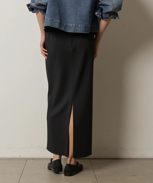 CADUNE(カデュネ)の「ダブルクロスタイトスカート(スカート・レディース・グレー/ブラック/ネイビー・34/36/38)」の8枚目の写真