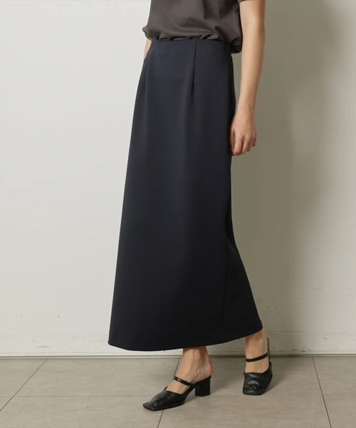 CADUNE(カデュネ)の「ダブルクロスタイトスカート(スカート・レディース・グレー/ブラック/ネイビー・34/36/38)」の18枚目の写真