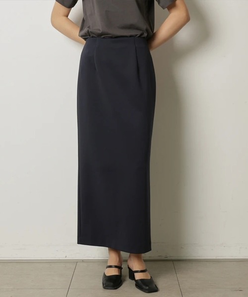 CADUNE(カデュネ)の「ダブルクロスタイトスカート(スカート・レディース・グレー/ブラック/ネイビー・34/36/38)」の19枚目の写真