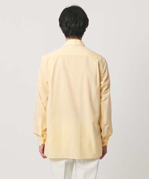 UNITED ARROWS(ユナイテッドアローズ)の「ブロード ワンピースカラー シャツ(シャツ/ブラウス・メンズ・イエロー/ホワイト・XL/S/M/L)」の10枚目の写真