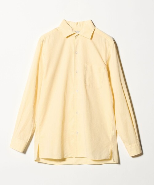 UNITED ARROWS(ユナイテッドアローズ)の「ブロード ワンピースカラー シャツ(シャツ/ブラウス・メンズ・イエロー/ホワイト・XL/S/M/L)」の11枚目の写真