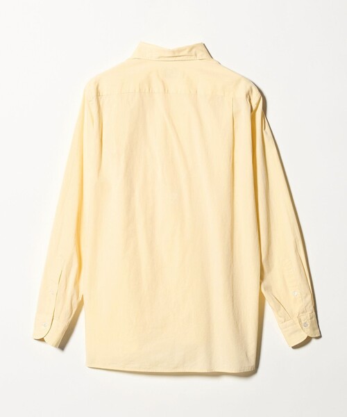 UNITED ARROWS(ユナイテッドアローズ)の「ブロード ワンピースカラー シャツ(シャツ/ブラウス・メンズ・イエロー/ホワイト・XL/S/M/L)」の12枚目の写真