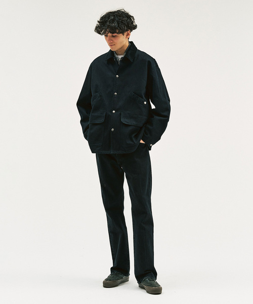 417 EDIFICE（フォーワンセブンエディフィス）の「コットンツイル ハンティング　ジャケット（その他アウター・メンズ・ベージュ/ブラック・LARGE/MEDIUM）」の6枚目の写真