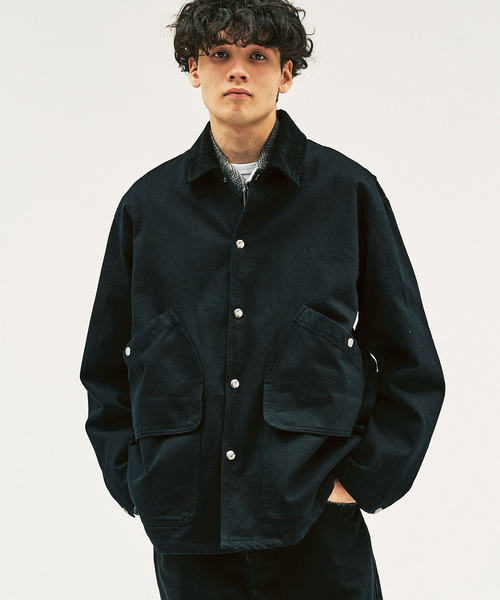 417 EDIFICE（フォーワンセブンエディフィス）の「コットンツイル ハンティング　ジャケット（その他アウター・メンズ・ベージュ/ブラック・LARGE/MEDIUM）」の8枚目の写真