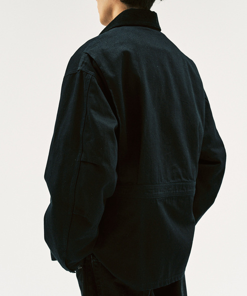 417 EDIFICE（フォーワンセブンエディフィス）の「コットンツイル ハンティング　ジャケット（その他アウター・メンズ・ベージュ/ブラック・LARGE/MEDIUM）」の9枚目の写真