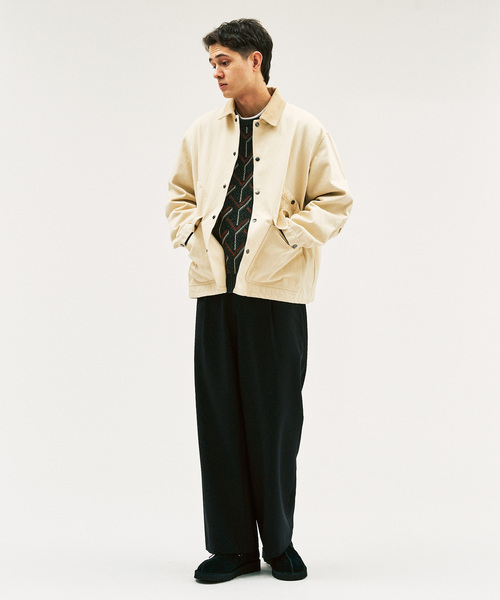 417 EDIFICE（フォーワンセブンエディフィス）の「コットンツイル ハンティング　ジャケット（その他アウター・メンズ・ベージュ/ブラック・LARGE/MEDIUM）」の12枚目の写真