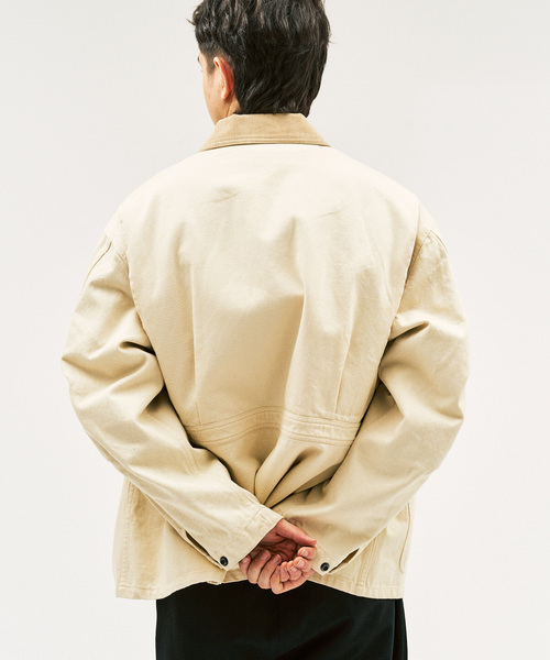 417 EDIFICE（フォーワンセブンエディフィス）の「コットンツイル ハンティング　ジャケット（その他アウター・メンズ・ベージュ/ブラック・LARGE/MEDIUM）」の18枚目の写真