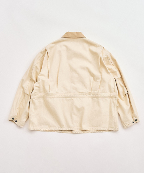 417 EDIFICE（フォーワンセブンエディフィス）の「コットンツイル ハンティング　ジャケット（その他アウター・メンズ・ベージュ/ブラック・LARGE/MEDIUM）」の22枚目の写真