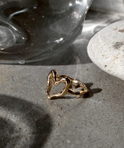 norme(ノーム)の「【SILVER925】ノーム オープン ハート リング / norme open heart ring(リング・レディース・ゴールド・L/M/S)」の2枚目の写真