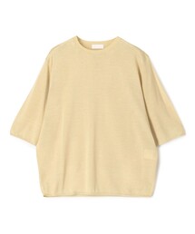 エヴァーシルク ハーフスリーブプルオーバー
