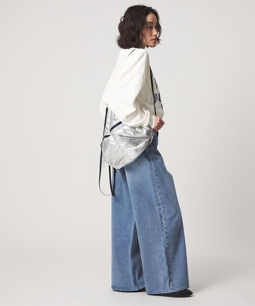 CITEN（シテン）の「＜CITEN＞ビッグロゴグラフィックロンT（Tシャツ/カットソー・レディース・ホワイト/ブラック・S/M）」の20枚目の写真