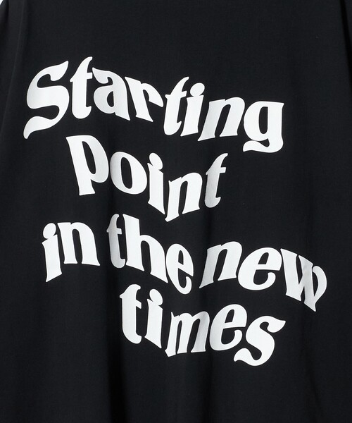 CITEN（シテン）の「＜CITEN＞ビッグロゴグラフィックロンT（Tシャツ/カットソー・レディース・ホワイト/ブラック・S/M）」の18枚目の写真