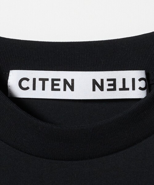 CITEN（シテン）の「＜CITEN＞ビッグロゴグラフィックロンT（Tシャツ/カットソー・レディース・ホワイト/ブラック・S/M）」の22枚目の写真
