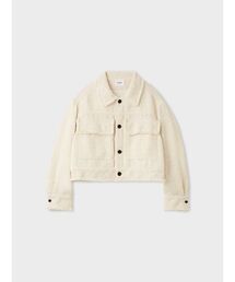 MIESROHE | カットオフツィードジャケット(テーラードジャケット)