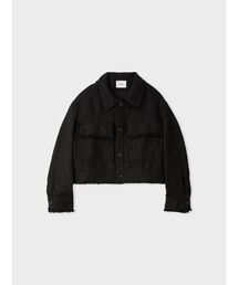 MIESROHE（ミースロエ）の「カットオフツィードジャケット（テーラードジャケット）」